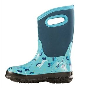 Bogs Boots kids unicorn size 4